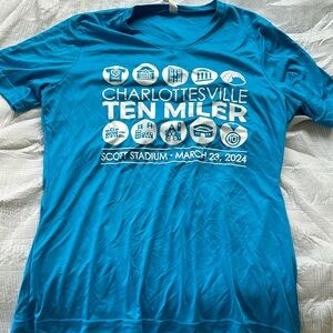 Charlottesville 10 Miler Race Shirt
